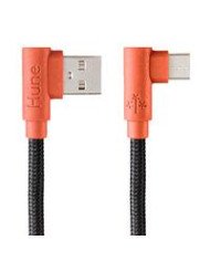 CABLE MICRO USB TIPO C HUNE HIEDRA SUSTENTABLE TRENZADO CARGA RAPIDA Y DATOS 90Aª 12M CORTEZA